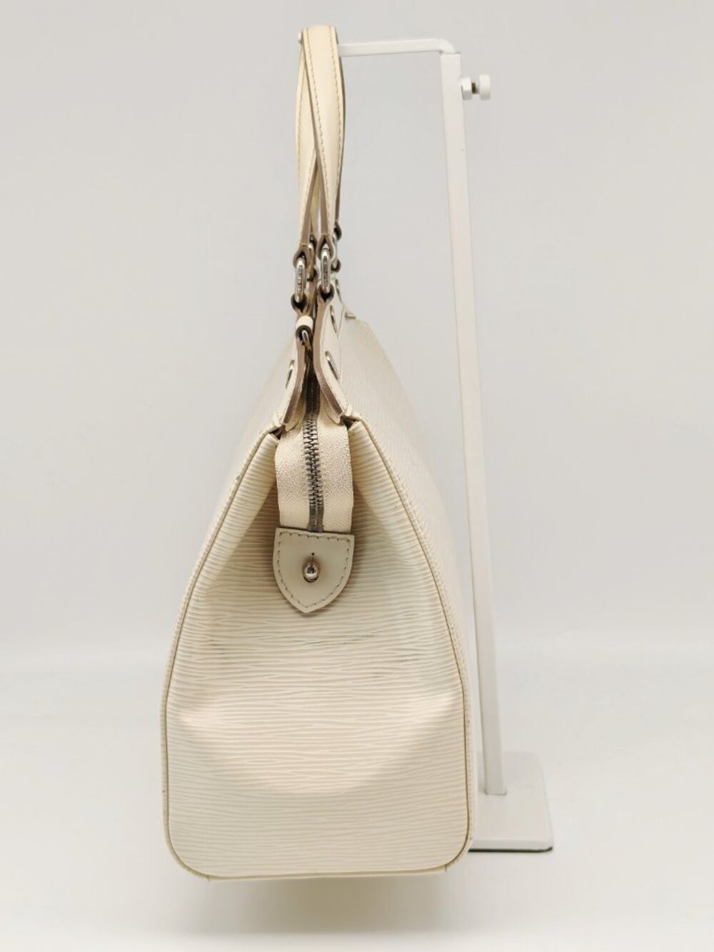 Louis Vuitton Epi Leather Ivory Doctor Bag Top Handle Satchel Vintage - Picture 6 of 16